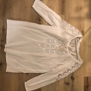 J Crew Tunic Cotton Cover Up Size XS